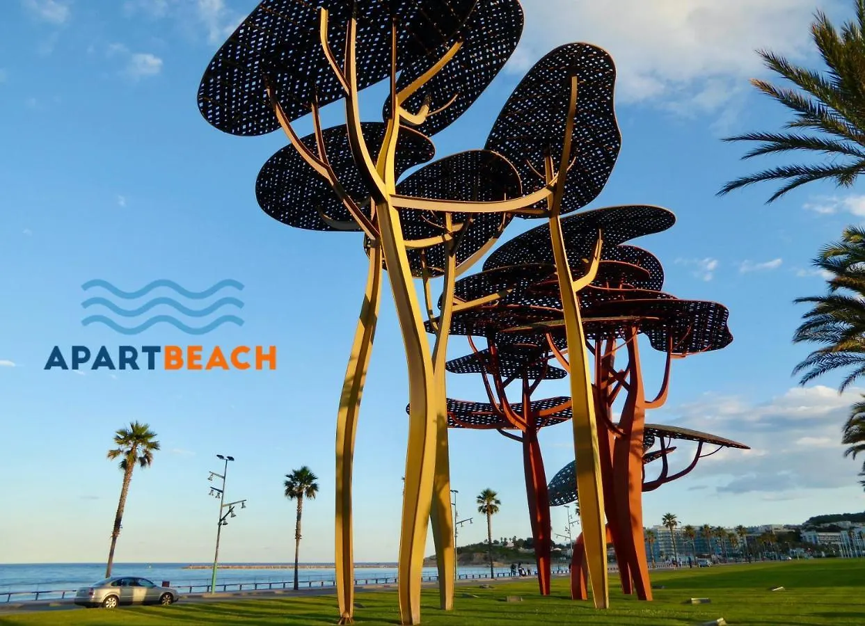 Apartmán Apartbeach Nargam Vista Playa Clima Y Piscina La Pineda Španělsko