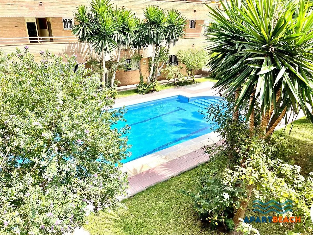 Apartbeach Nargam Vista Playa Clima Y Piscina La Pineda