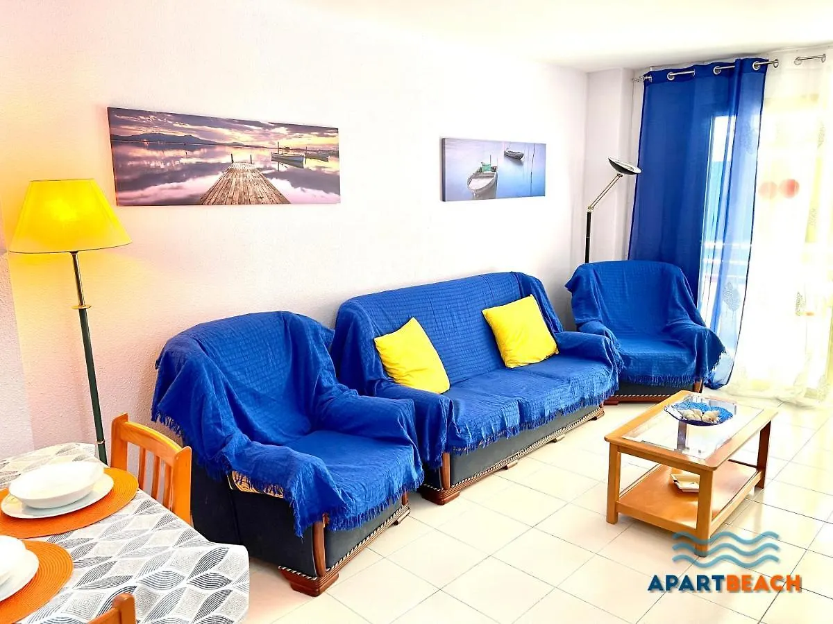 Apartbeach Nargam Vista Playa Clima Y Piscina La Pineda 0*,