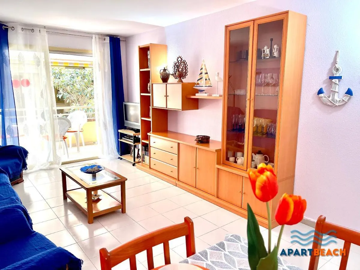 Apartbeach Nargam Vista Playa Clima Y Piscina La Pineda Apartment
