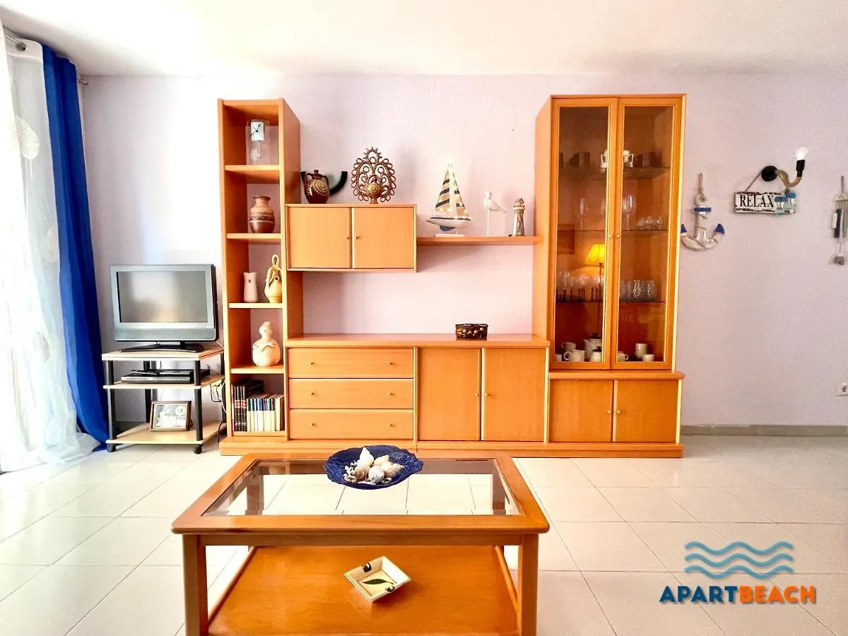 Apartbeach Nargam Vista Playa Clima Y Piscina La Pineda 0*,  Spain