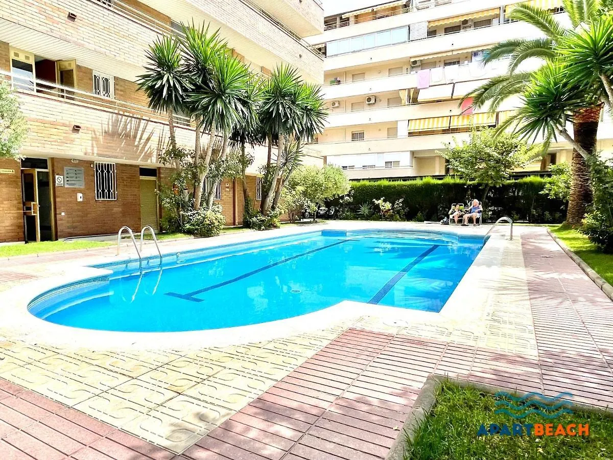 Apartbeach Nargam Vista Playa Clima Y Piscina La Pineda