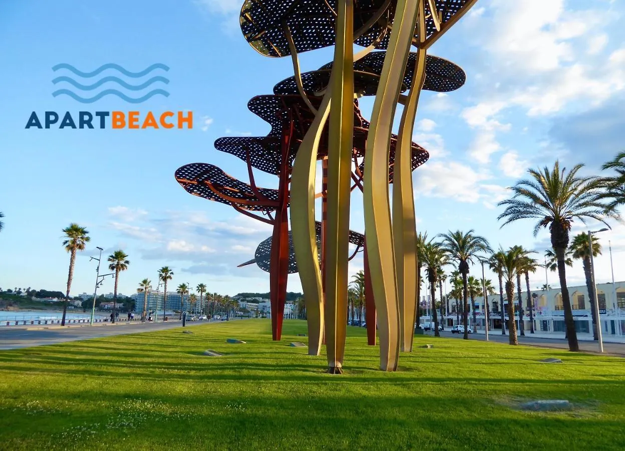 Apartbeach Nargam Vista Playa Clima Y Piscina La Pineda 0*,  Spain