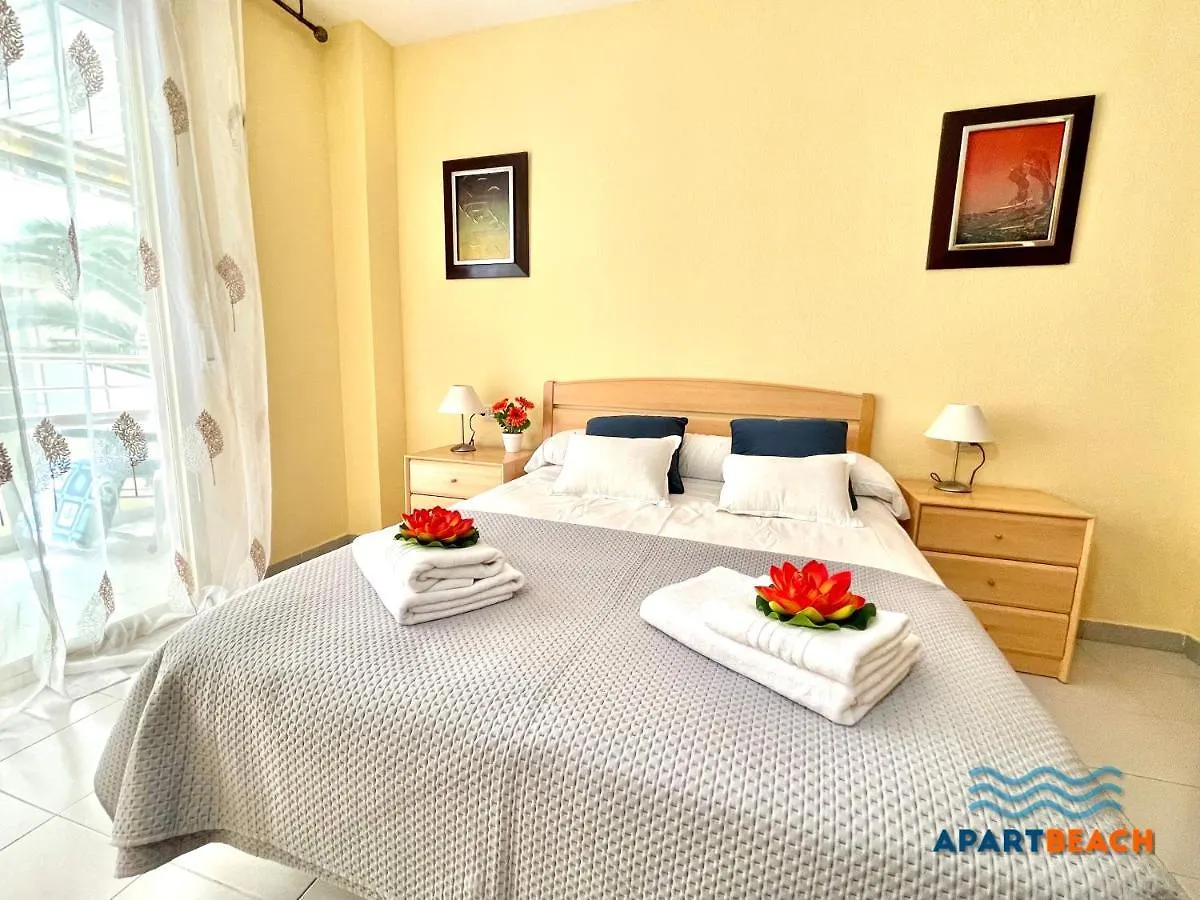 Apartbeach Nargam Vista Playa Clima Y Piscina La Pineda Spain