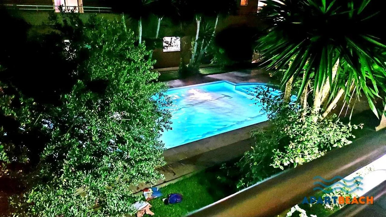 Apartbeach Nargam Vista Playa Clima Y Piscina La Pineda