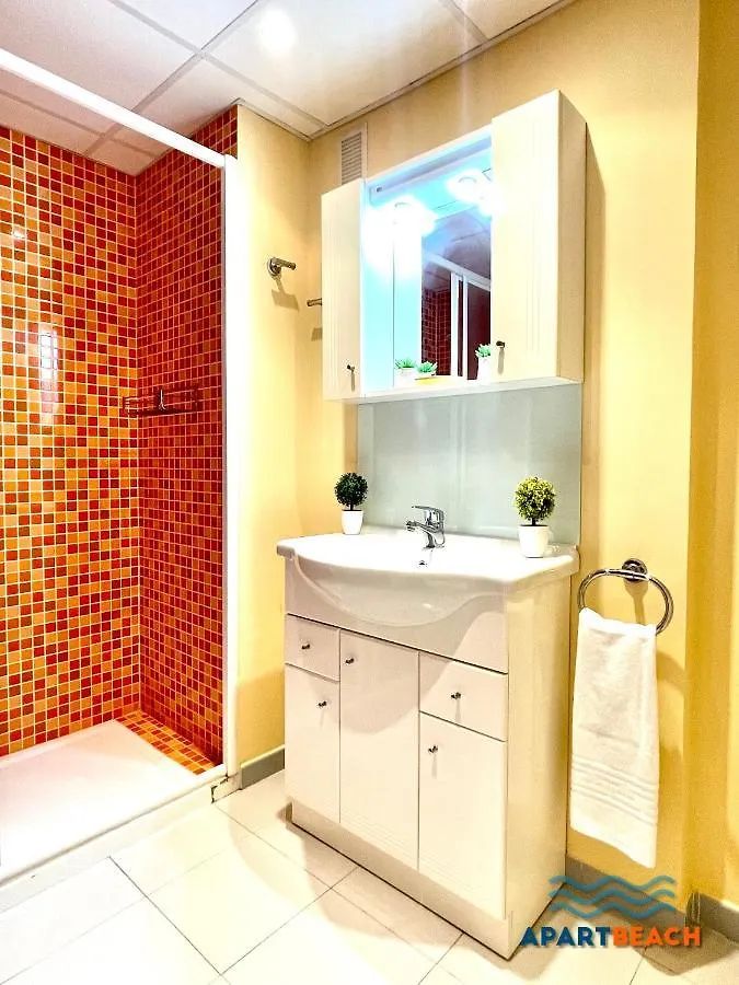 Apartbeach Nargam Vista Playa Clima Y Piscina La Pineda Spain
