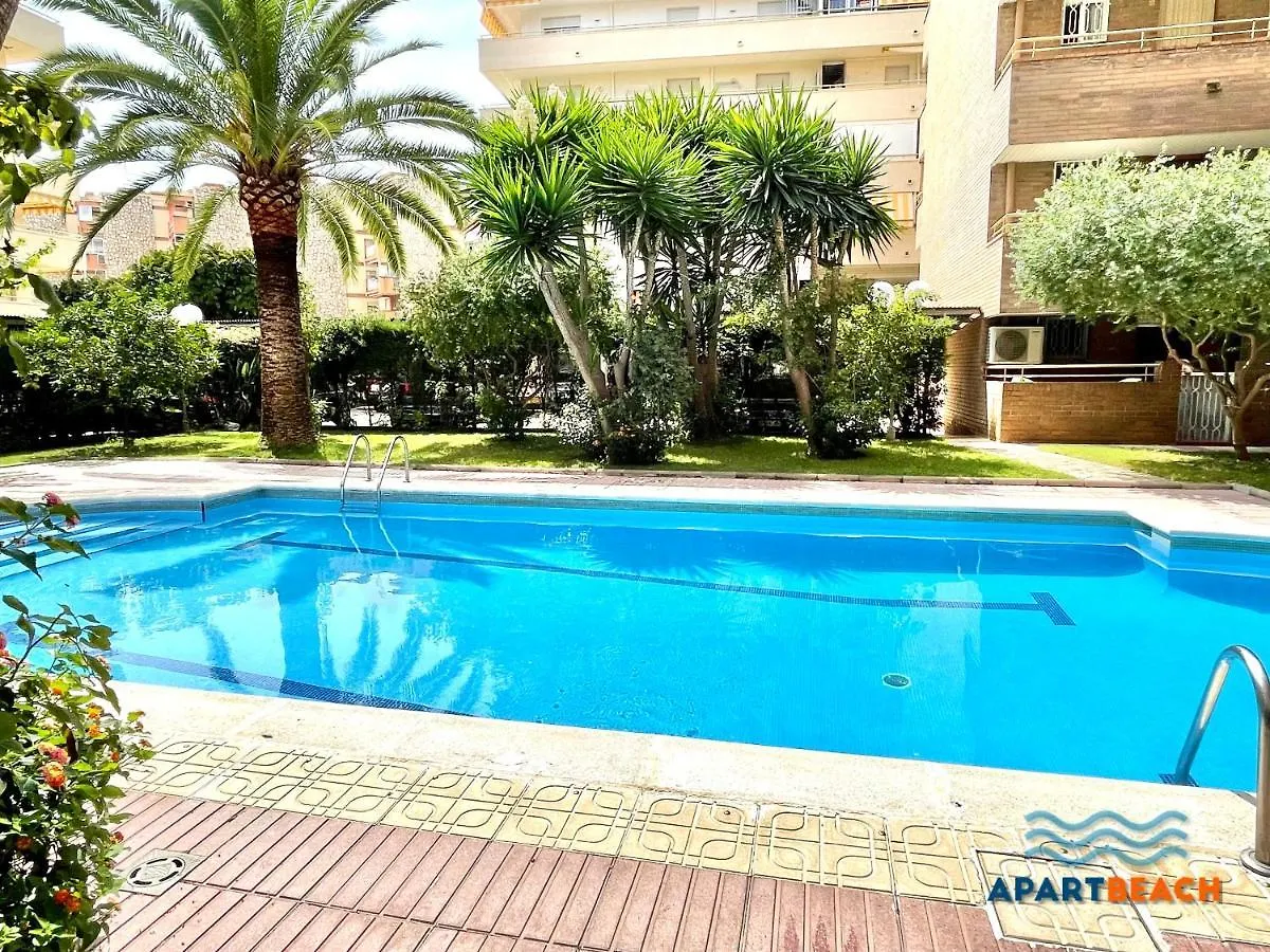 Apartbeach Nargam Vista Playa Clima Y Piscina La Pineda 0*,